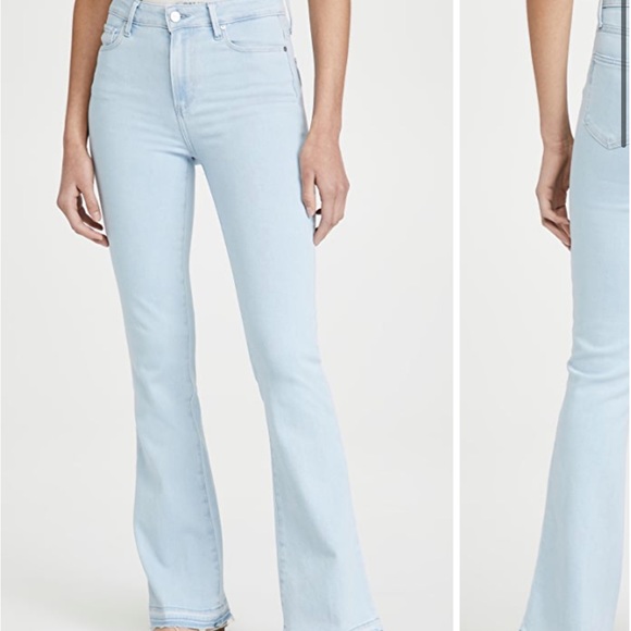 PAIGE FLARED DENIM - Picture 4 of 12